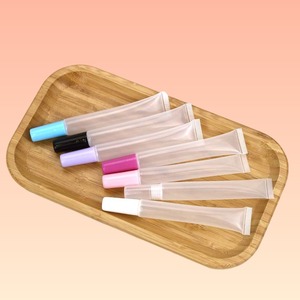 Venta caliente 15ml Transparent Lipgloss Squeeze Tubes Logotipo personalizado Lipgloss Squeeze Tubes - Product Image 6