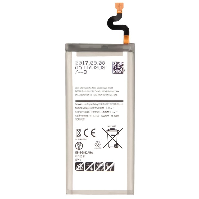 LONG LIFE Cell Phone Battery for samsung S8 Active Battery EB-BG892ABA