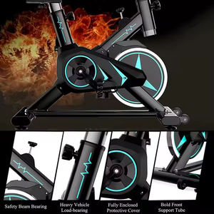 Vélo de spinning magnétique professionnel pour la maison, vélo d'exercice <span class=keywords><strong>cardio</strong></span> d'intérieur avec résistance réglable - Product Image 2