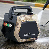 Nettoyeur haute pression 105 bar 1500 psi 1,8 kW, nettoyeur à jet d'eau, machine de lavage de voiture avec moteur électrique