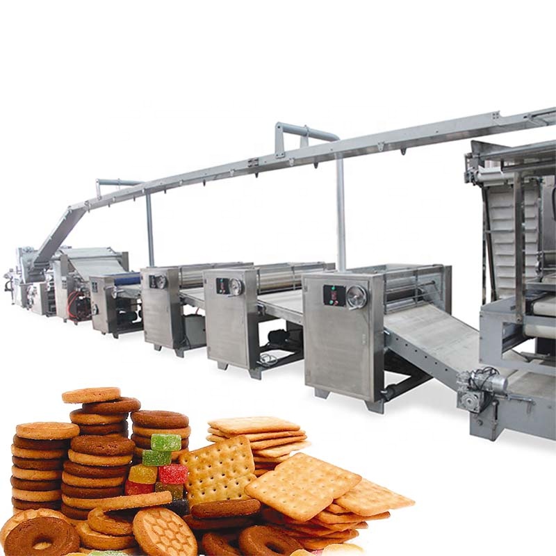 TG Machine Full Automatic Hard and Soft Biscuit Making Machine with Baking Oven Biscuit Automatic Production Line