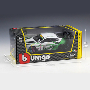 1/24 Diecast <span class=keywords><strong>Bburago</strong></span> Continental GT3 versione da corsa modello di <span class=keywords><strong>auto</strong></span> in metallo Design a tre porte modello pressofuso personalizzato - Product Image 6