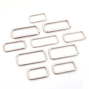 Anillos de Hebilla Metálicos Rectangulares Qixin para Bolsos, Accesorios de Ferretería Duraderos - Product Image 3