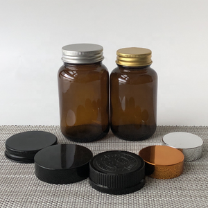 Flacone in Vetro Verde Spesso per Pillole, Contenitore per Vitamine e Capsule, Barattolo per Integratori Farmaceutici e Nutrizionali con Tappo di Sicurezza - Product Image 6
