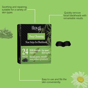 होगी ब्लैकहेड मास्क को हटाने के लिए छिलके नाक नाक के काले सिर को हटाने के लिए त्वचा मास्क पैच - Product Image 6