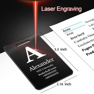 Custom Fun Metal <b>Backpacks</b> Tag Laser Engraved Stainless Steel Custom Name ID Baggage Tags Travel Essentials Accessories - Product Image 4