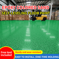 Peinture époxy colorée antidérapante et imperméable de haute qualité et à bas prix, peinture auto-nivelante pour sols en ciment extérieurs