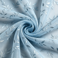 Tissu Jacquard Tissé 100% Polyester Teint Texturé Doux Largeur 98 pouces pour Rideaux de Chambre et Textiles de Maison – Vente en Gros Direct Usine