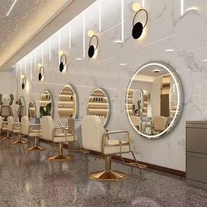 Espejo LED Decorativo Iluminado para Barbería, Modelo 2025, Venta al Por Mayor - Product Image 6