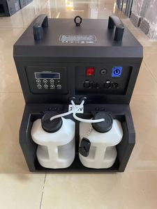 Stable High Power Bubble Fog Generator with Manual <b>Remote</b> Dual Control for Stage Atmosphere Creation Multicolor Light Aluminum - Product Image 4