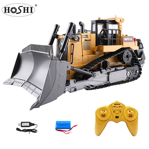 Camion bulldozer télécommandé <span class=keywords><strong>Huina</strong></span> <span class=keywords><strong>1569</strong></span> 1:16 8 canaux, véhicule d'ingénierie télécommandé, jouet pour enfants et garçons - Product Image 1