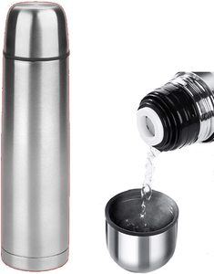 Conjunto de tazas de Acero inoxidable para café, termo de Acero inoxidable para viaje, 1 litro - Product Image 1