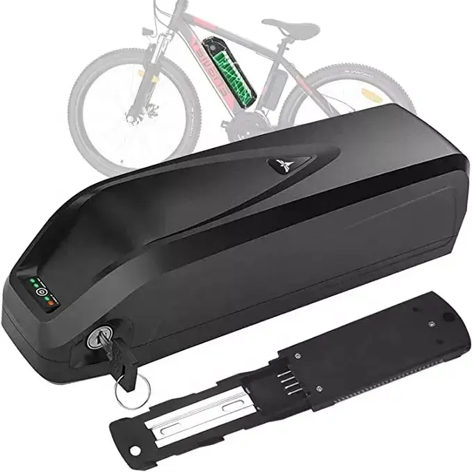 Hailong Type Ebike 36V 13Ah Battery Pack for E-scooter 500W Downtube E-bike 18650 Li-ion Rechargeable Battery With BMS