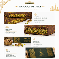 Vente en gros de confiseries au cacao de style moyen-oriental, Kunafa croustillant fourré au beurre de noix, friandises halal de qualité alimentaire