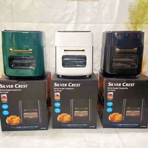 หม้อทอดไร้น้ำมัน Silver Crest ขนาด 12 ลิตร 15 ลิตร ลดราคา ความจุขนาดใหญ่ที่สุด เครื่องทอดไร้น้ำมันแบบดิจิตอล - Product Image 6