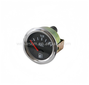 Wenle Precisão Chrome Cor MARCADOR GASOLINA SFW-151Meter <span class=keywords><strong>Fuel</strong></span> Indicador Carro Medidor 52mm 12V Universal E-1/2-F Combustível Nível Gauge - Product Image 4