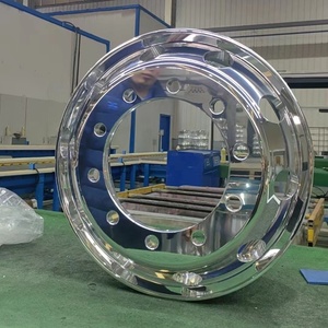 Nouvelle <span class=keywords><strong>roue</strong></span> couleur argent 22.5 pouces roues jantes en fonte d'aluminium Offre Spéciale Alcoa camion roues <span class=keywords><strong>remorque</strong></span> camion pièces et accessoires - Product Image 4