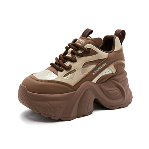 Baskets Chunky Tendance pour Femmes 2026 Nouveautés Décontractées à Enfiler avec Talons Intégrés Unisexe - Product Image 3