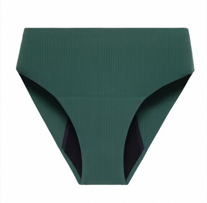Sous-vêtements physiologiques européens et américains, 4 couches, anti-fuite, rayés, sans couture, culottes menstruelles pour tante - Product Image 2
