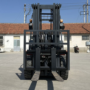 รถยกดีเซลขับเคลื่อน 4 ล้อ แบบถ่วงน้ำหนัก สำหรับงานหนักในคลังสินค้า - Product Image 4