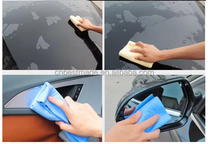 Toalla Plas Charmois sintética con impresión de logotipo personalizado <span class=keywords><strong>PVA</strong></span> para cuero o limpieza de automóviles tela <span class=keywords><strong>PVA</strong></span> fuerte absorción de agua - Product Image 4