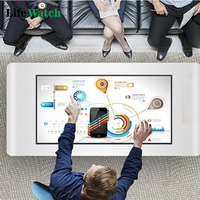 Mesa Táctil Inteligente con Sistema Android y Windows, de 32/43/55 Pulgadas, LCD, para Educación Infantil, Juegos, Formato en U