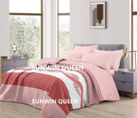 Ensembles de couvre-lit king size 3 pièces à fleurs de luxe drap de lit élégant à imprimé floral pour la décoration de la chambre d'été