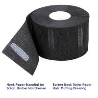 Bandes de cou jetables pour barbier, papier de cou pour salon de coiffure, 5 rouleaux/paquet, papier de cou pour barbier