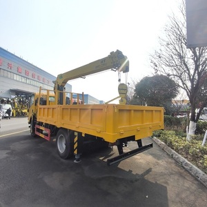 <strong>ISUZU</strong> 4x2 5 Tonne Hydraulic Straight Telescopic Boom <strong>Truck</strong>-Mounted <strong>Crane</strong> with 190hp Engine Euro 3 Emission Tipper for Sale - Product Image 5