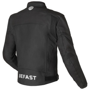 Befast portimao CE เสื้อแจ็กเก็ตมอเตอร์ไซค์หนังสีดำสำหรับแข่ง3XL - Product Image 2