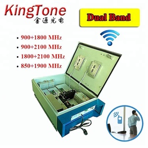 Tăng cao 2G/3G/4G LTE băng tần kép 850/2100 MHz Điện thoại di động Booster ngoài trời không thấm nước Di động repeater cho vùng sâu vùng xa - Product Image 2