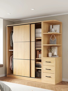 <span class=keywords><strong>Armadio</strong></span> Moderno con Ante <span class=keywords><strong>Scorrevoli</strong></span> in Alluminio a Nido d'Ape Ecologico per Camera da Letto, Ideale per Case di Piccole Dimensioni - Product Image 2