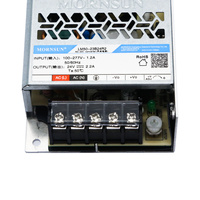 Mornsun Fuente de alimentación conmutada de CA a CC cerrada, convertidor de CA a CC de 48V, 50W, 80-305VAC, 1, 2, 1, 2, 2