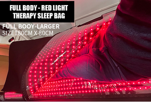 Nouveau produit : Sac de couchage à thérapie par la lumière infrarouge, chauffage physique, couverture à thérapie par la lumière rouge à triple puce - Product Image 4