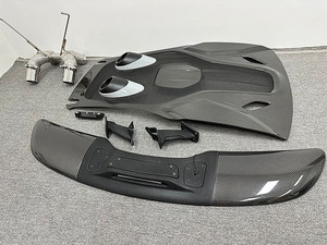 Para <span class=keywords><strong>McLaren</strong></span> 540C 570S, se actualiza con un capó de fibra de carbono estilo <span class=keywords><strong>600LT</strong></span> y escape trasero. - Product Image 3