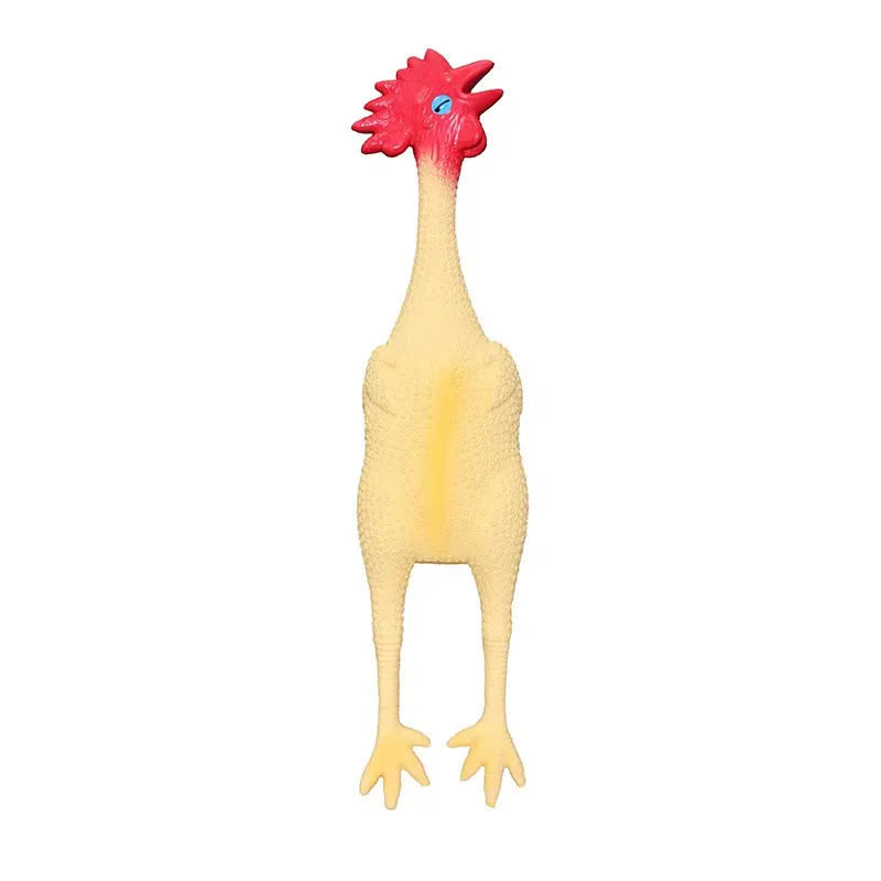 43センチメートルLatex ChickenためBigとMedium Size DogsためChewingとSqueaky Pet Toy Best販売者