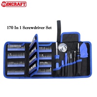 WINCRAFT 170 1 Perangkat Perbaikan Komputer Profesional Set Obeng Baja CRV Berbagai Bit OEM Garansi 1 Tahun Portabel