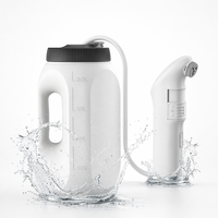 Accessoires de toilette de luxe : Douchette électrique portative Shattaf, pulvérisateur de bidet pour hygiène intime féminine et personnelle