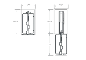 Custom Chrome Grey Pull-Out <b>Kitchen</b> Cabinet Wire <b>Storage</b> Organizers Modern Design for Pantry <b>Unit</b> Installation in Cabinets 02.2A - Product Image 5
