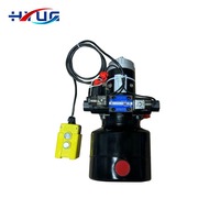 Moteur à courant continu 12v 24v, unité de puissance hydraulique à double action, mini unité de puissance hydraulique
