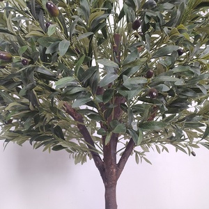 Grande decorazione del <span class=keywords><strong>giardino</strong></span> dell'hotel di simulazione personalizzata <span class=keywords><strong>piante</strong></span> finte <span class=keywords><strong>sempreverdi</strong></span> grande olivo artificiale al coperto all'aperto - Product Image 4