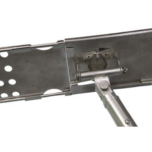 Mopa de Microfibra Profesional Reutilizable para Cuarto Limpio ESD, Antipolvo, Antiestática, con Autoexprimidor, Mango de Acero Inoxidable, para Limpieza de Pisos - Product Image 5