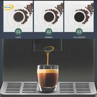 Máquina expendedora automática de café Máquina Expendedora de café instantánea clásica Máquina Expendedora de café profesional comercial