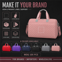 Bolsa de Viaje Acolchada Personalizada OEM con Funda para Carro Ligera y Almacenamiento Organizado para Viajes de Negocios, Fines de Semana y Desplazamientos Diarios