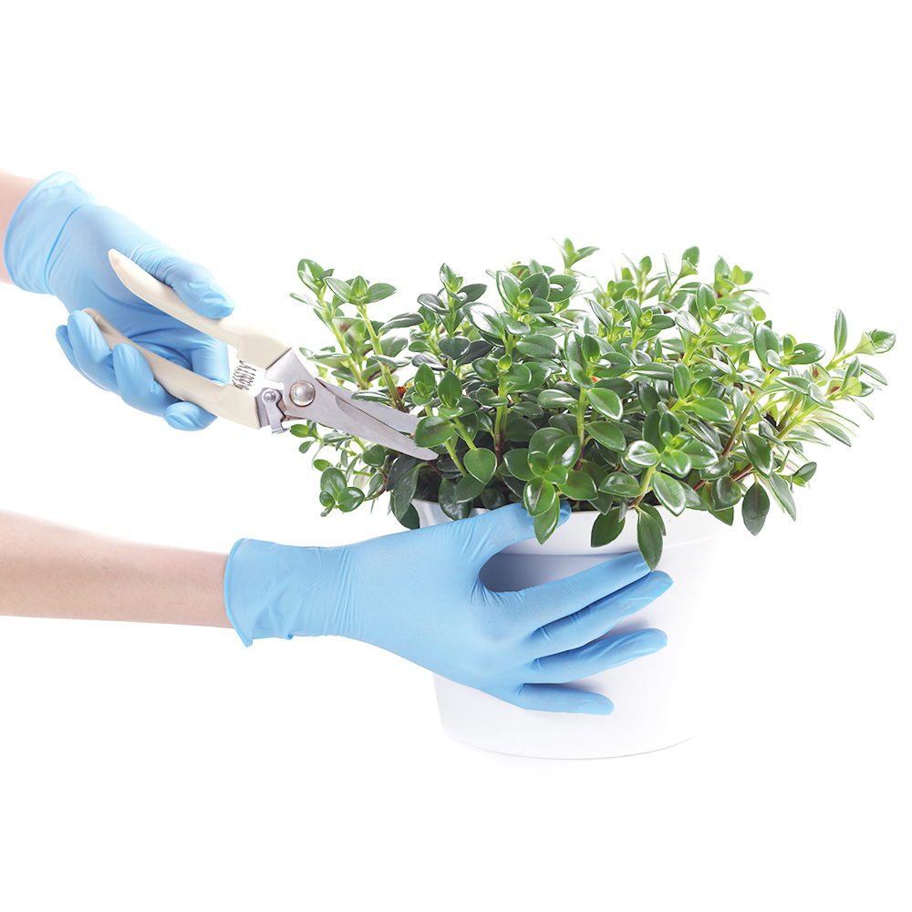 Оптовая продажа, Прямая поставка с завода, синие нитриловые перчатки, одноразовые нитриловые перчатки, нестерильные перчатки