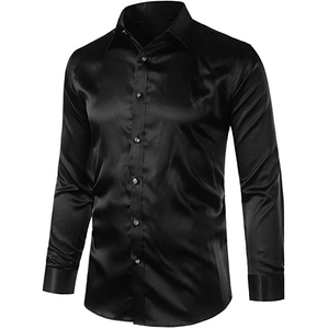 Los hombres de encargo múltiples color sólido formal boda <span class=keywords><strong>esmoquin</strong></span> de manga larga camisa de vestir - Product Image 3