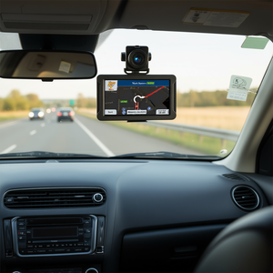 Sistema de navegación GPS con pantalla táctil de 7 pulgadas para cámara de salpicadero de coche de 16GB con características de navegador - Product Image 2