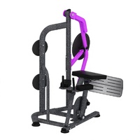 Machine à fessiers commerciale Jiewei JW-NP513 en acier au carbone pour entraînement des muscles des fessiers et des jambes, équipement de gym unisexe