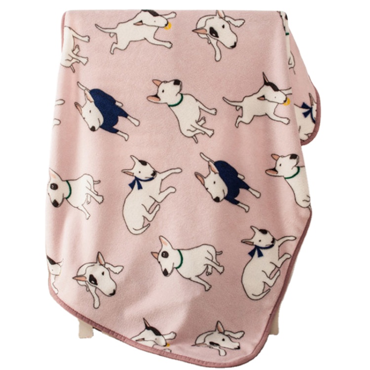 Мягкое Фланелевое Флисовое одеяло BSCI с принтом лап и ног для собак и кошек, одеяло для домашних животных, теплое одеяло для маленьких и средних собак, кошек, домашних животных