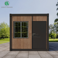Maison pliante, conteneur mobile, salle de classe préfabriquée avec certificat CE, conteneur de bureau fourni par l'usine